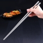 [쿠킹스]진공 스텐 튀김젓가락(36cm) (사각)