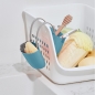 홈슨 싱크대 걸이형 수세미 더블 거치대(그린)