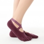 리나 크로스 풀토 요가양말(퍼플)