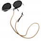 꽈배기 가죽 안경줄(브라운)(2p)