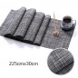 모던 논슬립 롱 테이블 러너(225cmx30cm) (그레이)