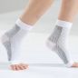 슬림픽스 탄력 발목 보호대 4p세트(M) (19cmx22cm) (화이트)