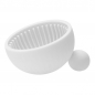 메이크업 브러쉬 세척볼 2p세트(7cmx6.5cmx5cm) (화이트)