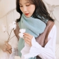 파인스 니트 목도리(블루)