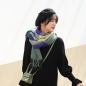 소프트 체크 머플러(블루그린)