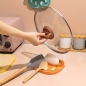 2way 냄비뚜껑 조리도구걸이(오렌지)