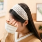 [엔젤슈슈] 오리엔탈 레이스 헤어밴드(화이트)
