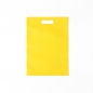 컬러 부직포 가방 10p세트(25x35cm) (옐로우)