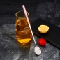 일상카페 컬러센스 롱 티스푼(23.5cm) (펄핑크)