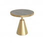 대리석 사이드 테이블(그레이/골드) A