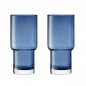 [영국 LSA]  유틸리티 하이볼 글라스 2P세트 (사파이어)