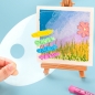 굿드로잉 투명 아크릴 팔레트 2p세트(10x15cm) (타원형)