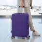 여행러버 스판 캐리어커버(18~21형) (퍼플)
