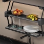주방 쿡하프 접이식 정리 선반(61cm)(색상)